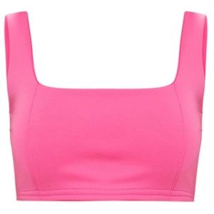 Pink Crop Tank Top
